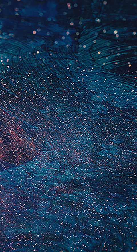 abstract space secene